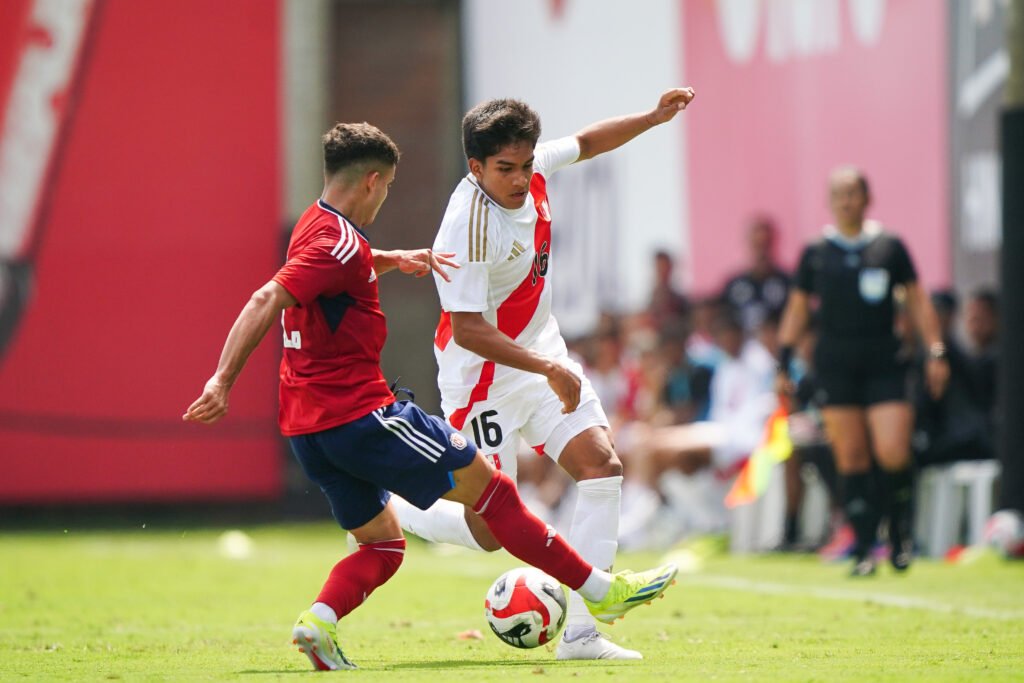 Perú Sub 20 venció a Costa Rica